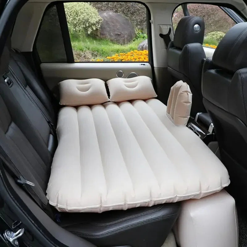 Car Travel Inflatable Mattress Portable Rear Seat Folding Bed (Including inflation pump)