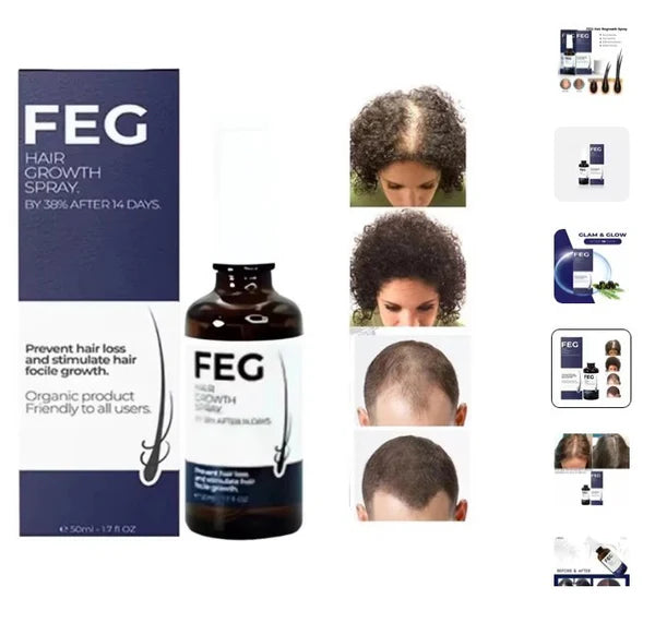 FEG Organic Hair Growth Treatment Oil